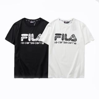 áo nam Tay Ngắn Cổ Tròn In Chữ Fila Xhgg