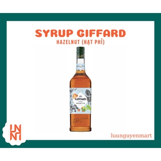 Siro/ Syrup Giffard Hazelnut 1L