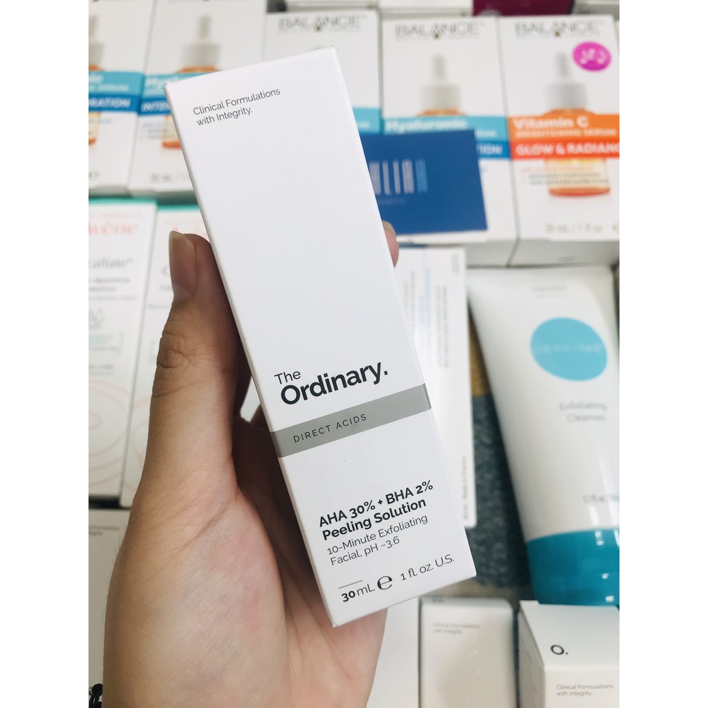 Serum The Ordinary AHA 30% + BHA 2% Peeling Solution - Tinh chất tẩy tế bào chết [Kèm Ảnh thật + Video] | BigBuy360 - bigbuy360.vn