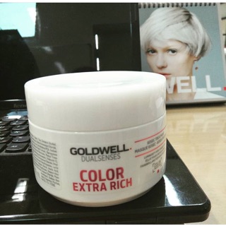 Hấp 60s siêu dưỡng màu Goldwell dualsenses color extra rich 200ml/500ml
