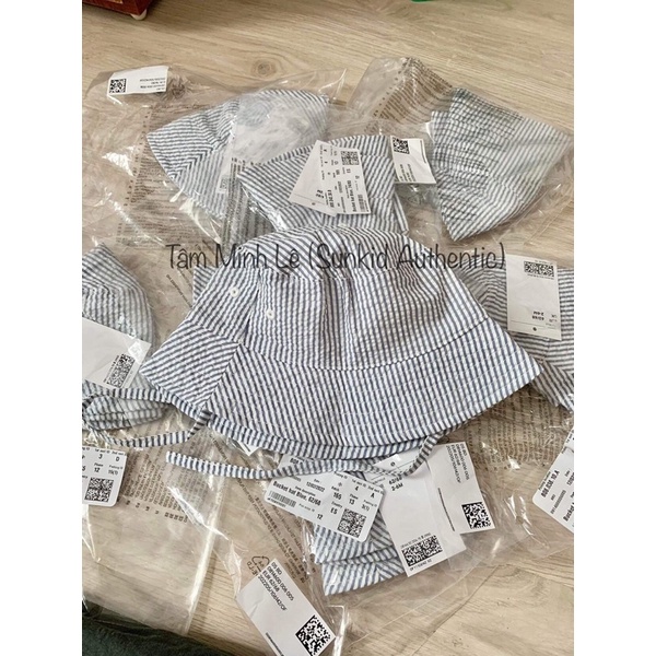 Mũ bucket vải chính hãng hm