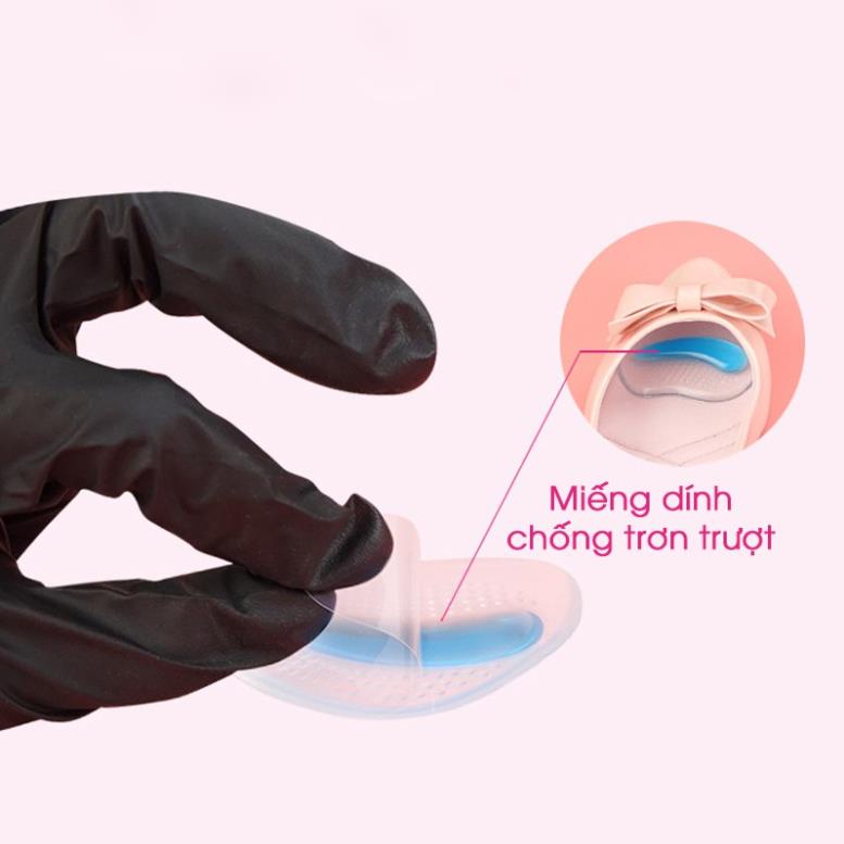 2 Miếng Dán Lót Mũi Giày Silicon Kích Size Giầy, Chống Đau Chân Cao Cấp - hickies