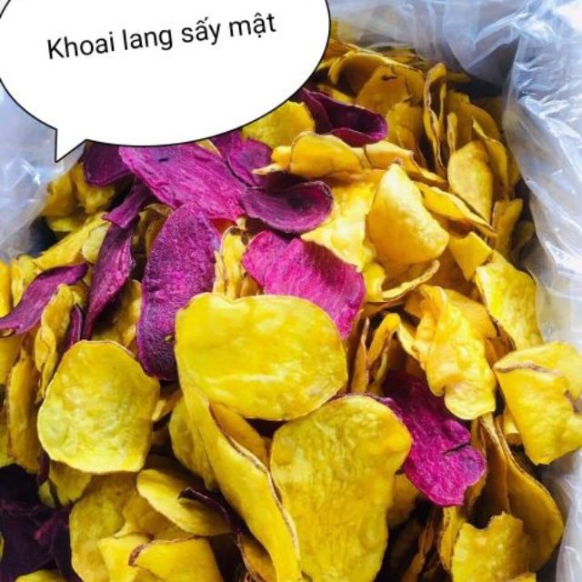 500GR KHOAI LANG VÀNG SẤY MẬT ONG - CHÍNH HIỆU ÂU LẠC