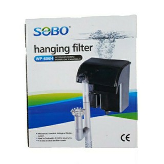 Máy Lọc Thác Hồ Cá Sobo WP-606H - Bộ Lọc Treo Dành Cho Bể Cá