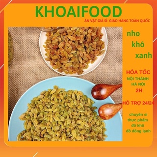 Nho khô sấy không đường, nho khô xanh hũ 500g