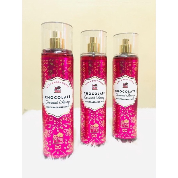 Xịt thơm lưu hương toàn thân Bath and Body Works-CHOCOLATE COVERED CHERRY