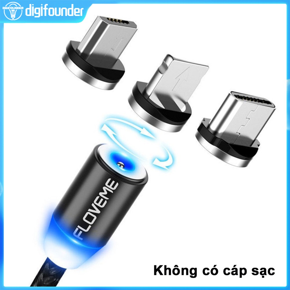 Giắc nam châm cổng Micro USB/Type-C/iOS tùy chọn cho cáp sạc từ tính