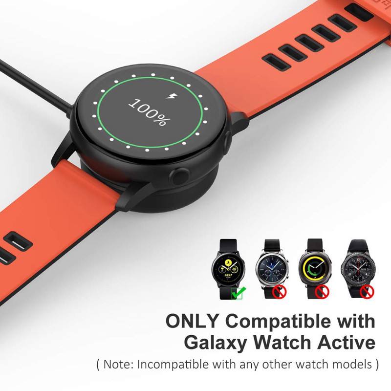 Đế Sạc Không Dây Cho Đồng Hồ Thông Minh Samsung Galaxy Watch Active 2 40mm 44mm