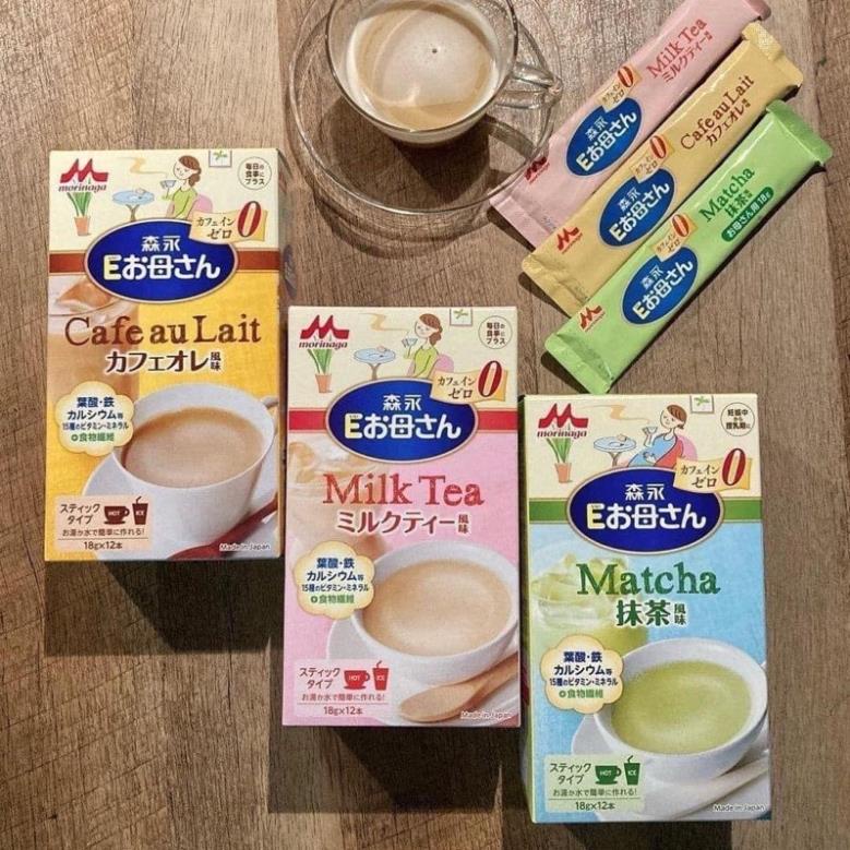 Sữa bầu Morinaga Nhật Bản vị Matcha, Trà sữa, Cafe cung cấp dinh dưỡng cho mẹ bầu [Mô-Mô-Shop]