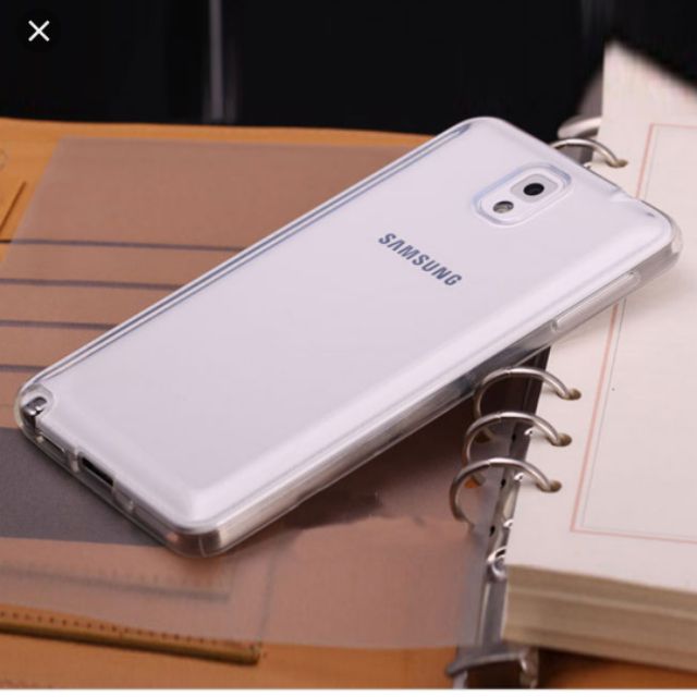 Ốp lưng dẻo silicon samsung note 3 siêu mỏng trong suốt