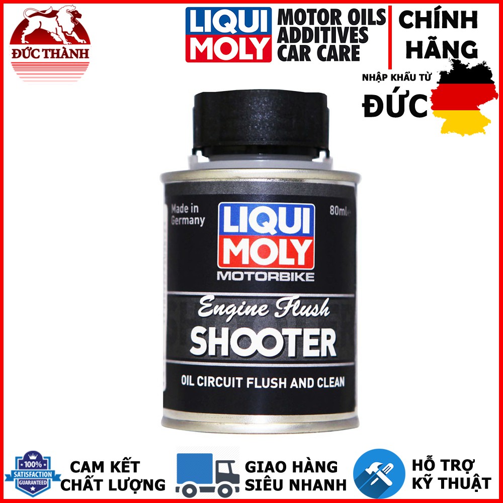 Súc rửa động cơ xe máy Liqui Moly Engine Flush Shooter Oil Circuit Flush and Clean 20597 80ml ducthanhautoo