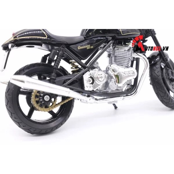 MÔ HÌNH XE MÔ TÔ NORTON COMMANDO 961 SE 1:18 WELLY 5455