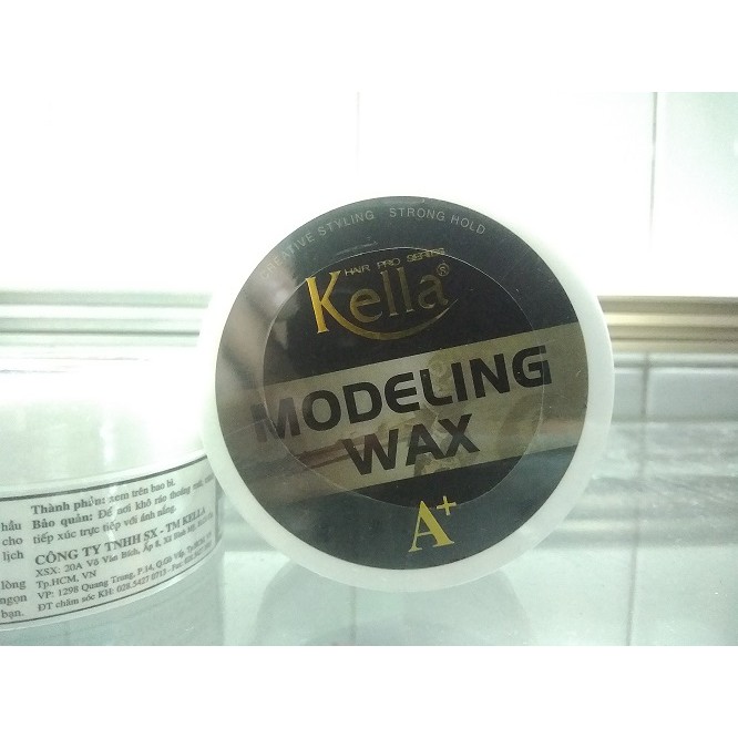 wax giữ nếp tóc kella modeling wax 80ml