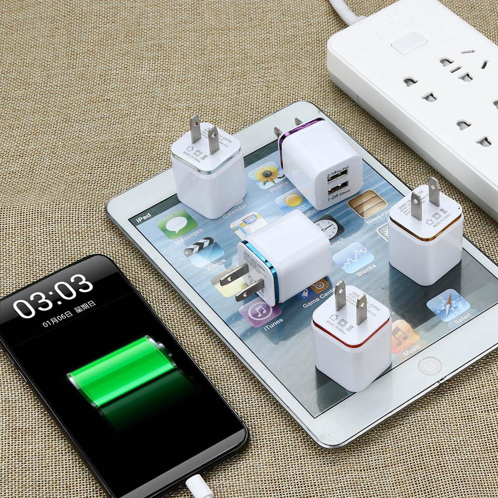 Củ sạc nhanh 5V / 2A 2 cổng USB