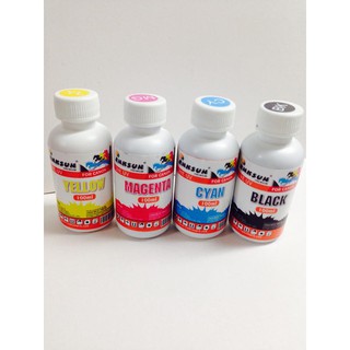 Combo 4 chai mực canon dye uv 100ml