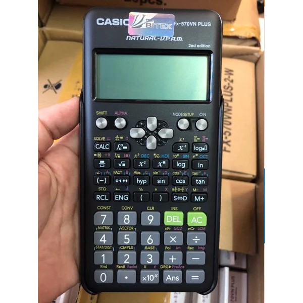 Máy tính Casio fx 570 VN Plus 2nd Edition (Chính hãng bảo hành 7 năm)
