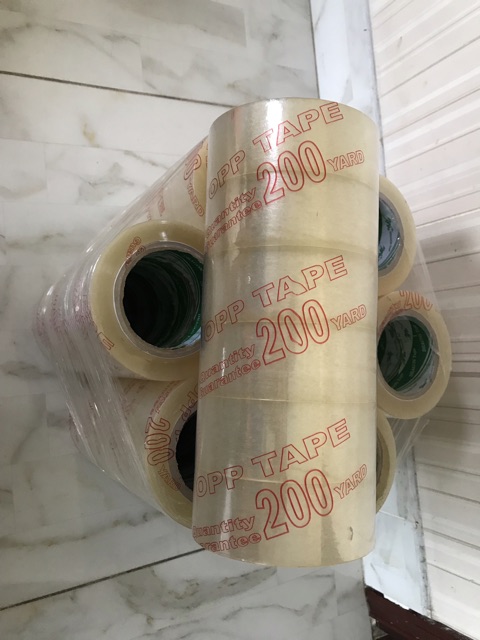 Băng keo trong 200ya ( loại tốt dai )