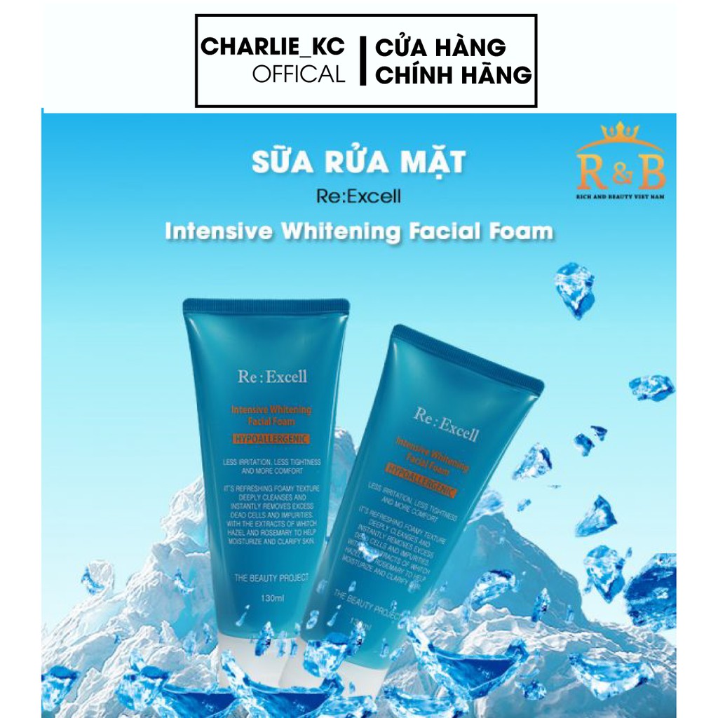 Sữa Rửa Mặt Intensive Whitening Facial Foam