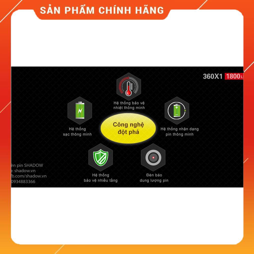 [BH 5 NĂM] [HÀNG CHÍNH HÃNG] Đèn pin KLARUS 360X1 - Độ sáng 1800ml chiếu xa 243m