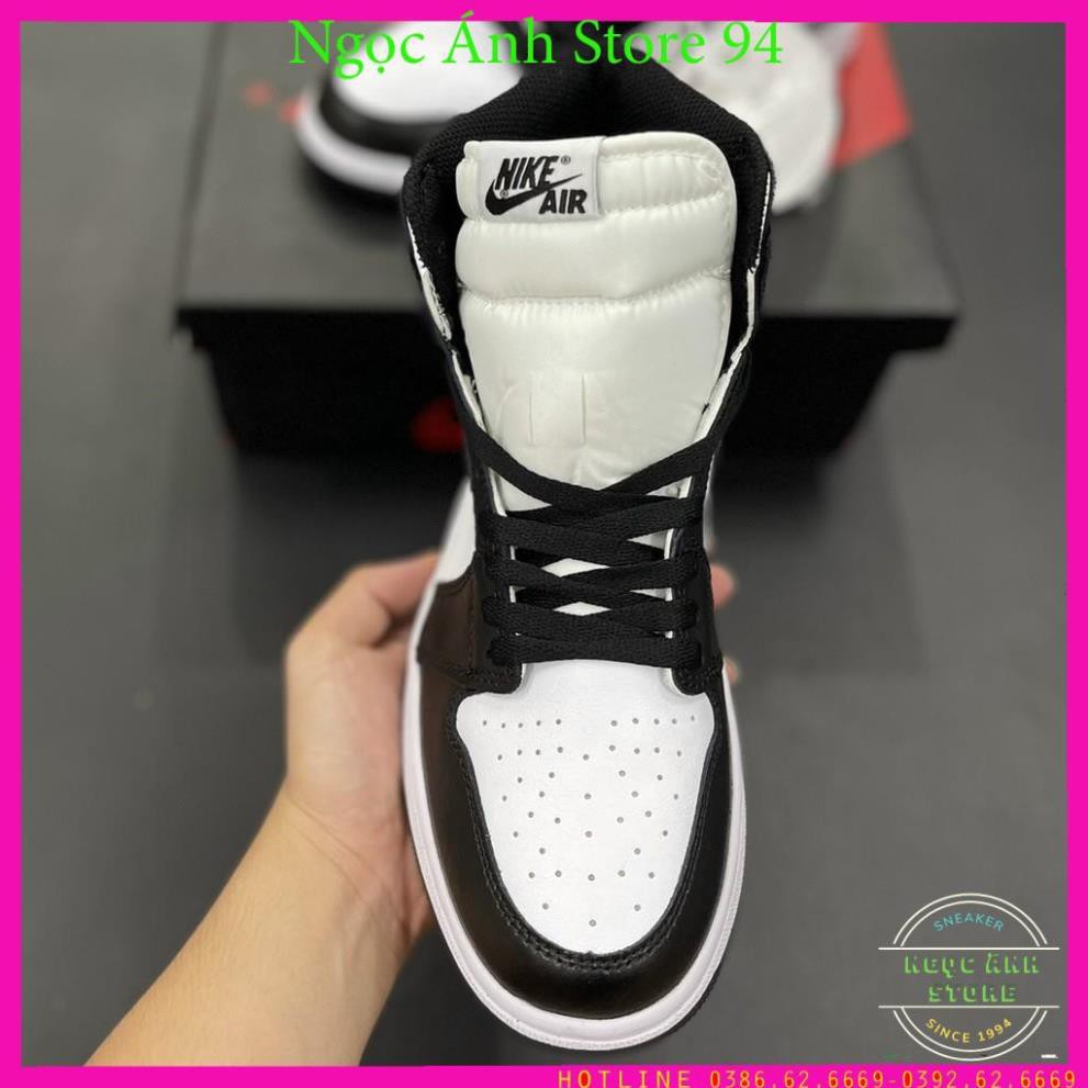 Giày Thể Thao Jodan cao cổ đen trắng , Giày JD1 high PANDA cao cấp nam nữ Full Box Bill , giày sneaker Jordan 1