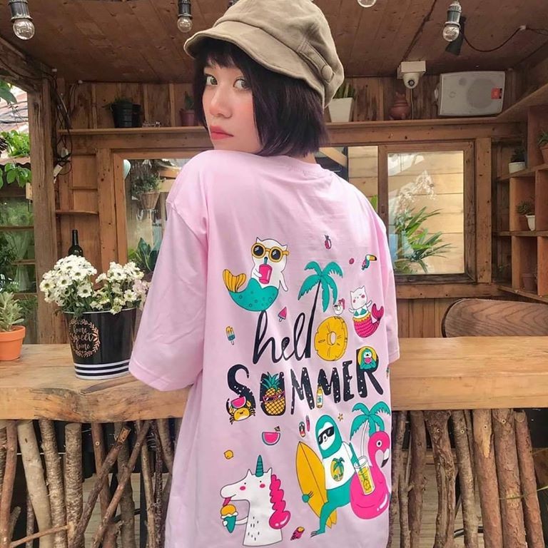 Áo thun Unisex tay lỡ form rộng_ Form dưới 65kg | BigBuy360 - bigbuy360.vn