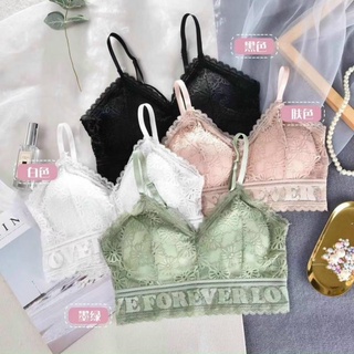 Áo bra ngực toàn ren cao cấp có mút mỏng tháo rời 2 dây mảnh kiểu croptop Sam Clothing