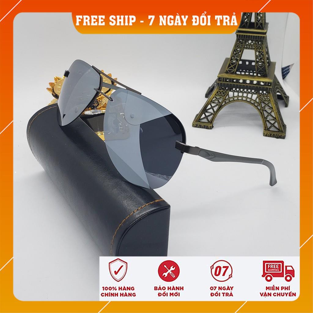 Kính Râm Kính Mát Phân Cực 2022 Thời Trang Gọng Nhôm Magie Cho Nam Nữ Chống Tia UV400