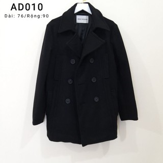 [Ảnh thật] Áo dạ dáng dài