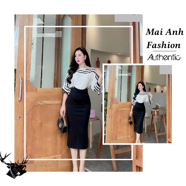 Chân váy bút chì ulzzang,CẠP CAO,set áo váy công sở cao cấp, chân váy công sở vải UMI siêu đẹp , set dự tiệc cuốn hút