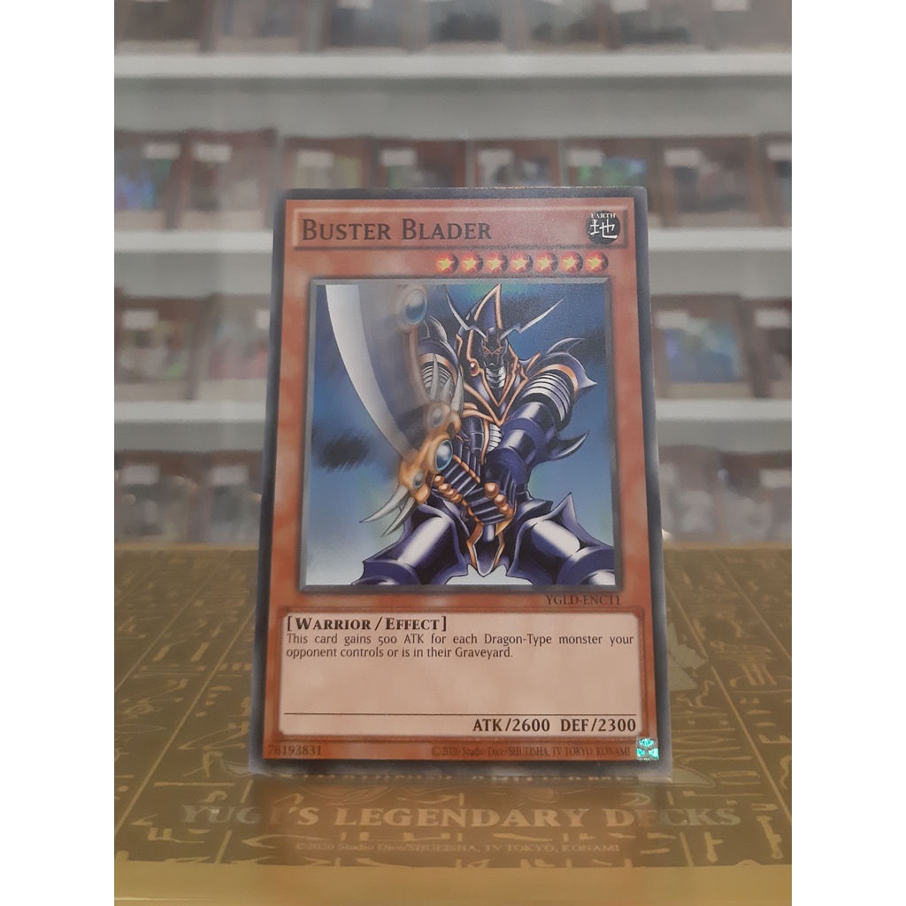 Thẻ Bài YugiOh! Mã YGLD-ENC11 - Buster Blader - Common - Unlimited