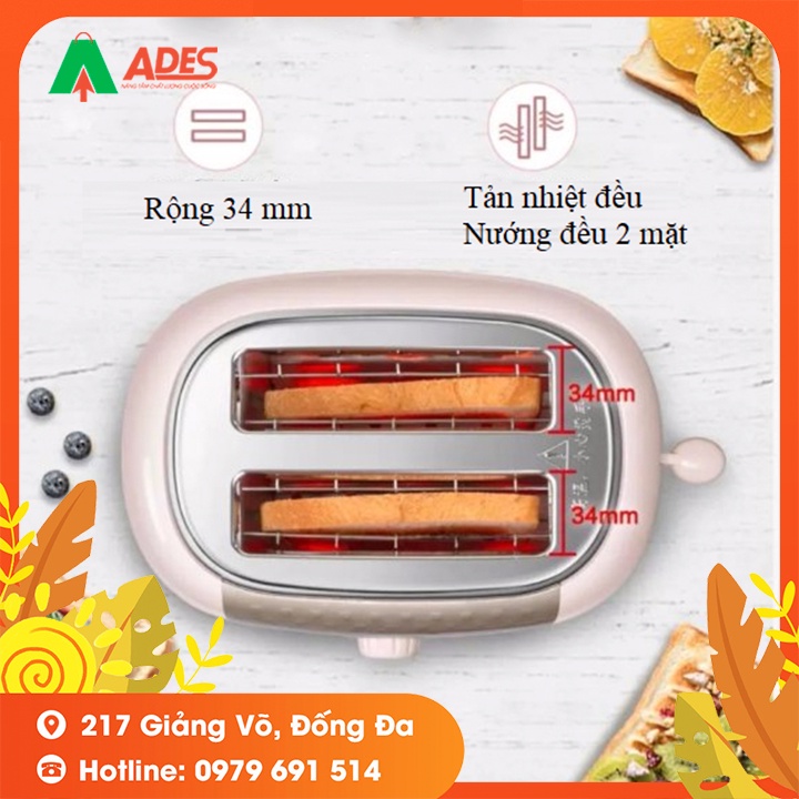 Máy Nướng Bánh Mì Bear DSL-601 - Bảo Hành Chính Hãng 18 Tháng - Làm Nóng Bánh Mì, Nướng Bánh - NEW 2021