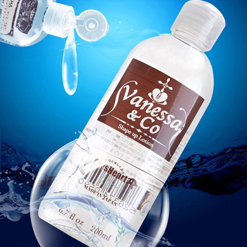 Gel bôi trơn Vanessa & Co Nhật Bản 200ml trong suốt gel gốc nước, đậm đặc phù hợp nam nữ