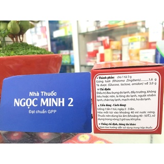 ✅ [Chính Hãng] Trà Gừng Traphaco (Hộp 10 gói)