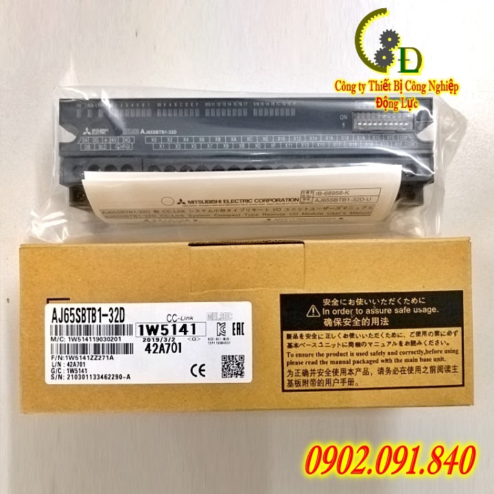 AJ65SBTb1-32D ✴️Chính Hãng✴️ CC-link Input Mitsubishi 12/24VDC 0.5A Module bộ ngõ ra