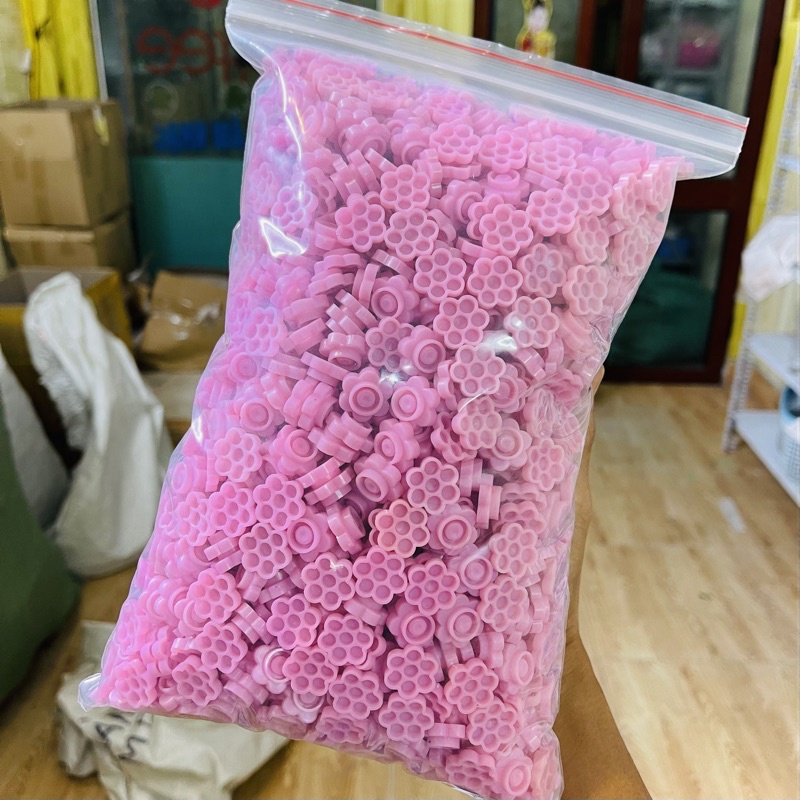 ( 1kg ) nút hoa tạo FAN tay , nút đựng keo nối mi