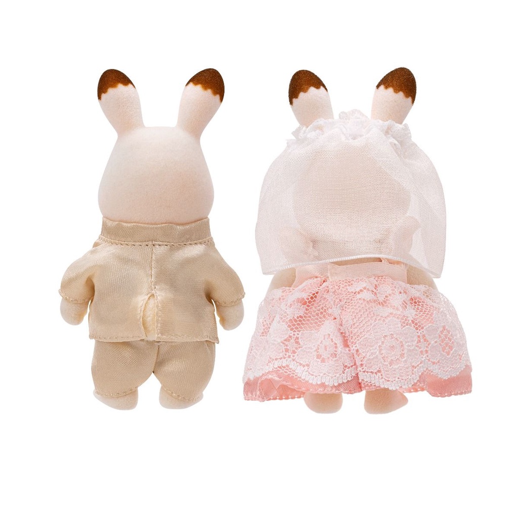 Đồ Chơi Sylvanian Families Cặp Đôi Cô Dâu Chú Rể Trong Ngày Cưới Wedding Couple Bride n Groom