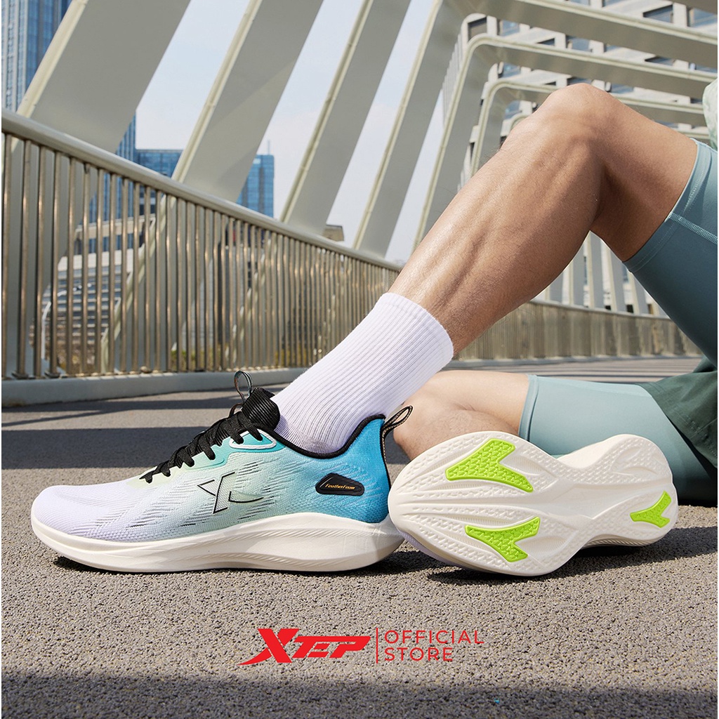 Giày chạy bộ nam Xtep dáng basic,thoáng khí, kiểu dáng bắt mắt hợp thời trang 878219110041