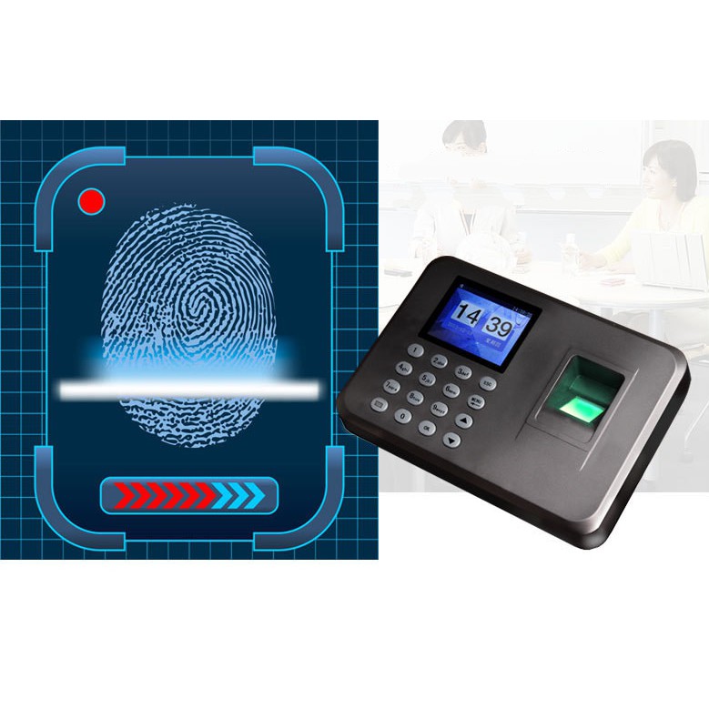 Máy chấm công vân tay FingerPrint A206 ngôn ngữ tiếng Anh - King Of Prussia