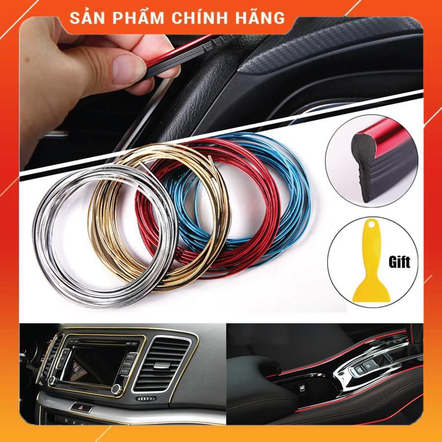 Cuộn Dây chỉ viền sợi dán trang trí nội thất ô tô xe hơi TPA49