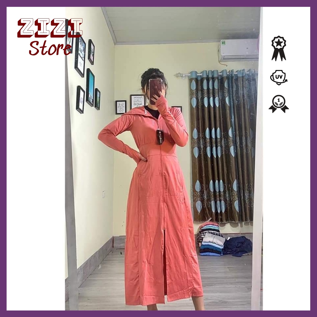 Áo chống nắng toàn thân vải thông hơi làm mát cao cấp