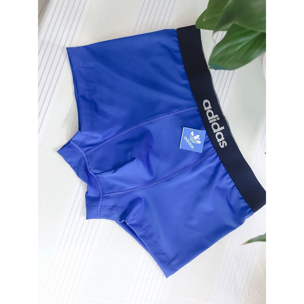 Hộp 5 Quần lót nam - DÁNG SỊP ĐÙI BOXER A.D.I.D.A.S Chính hang cao cấp. Co dãn 4 chiều Siêu mềm, mịn, mượt.