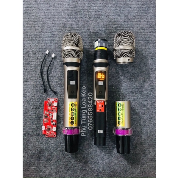Micro Loa Kéo Shure Tổng Hợp Vỏ Kim Loại Cao Cấp