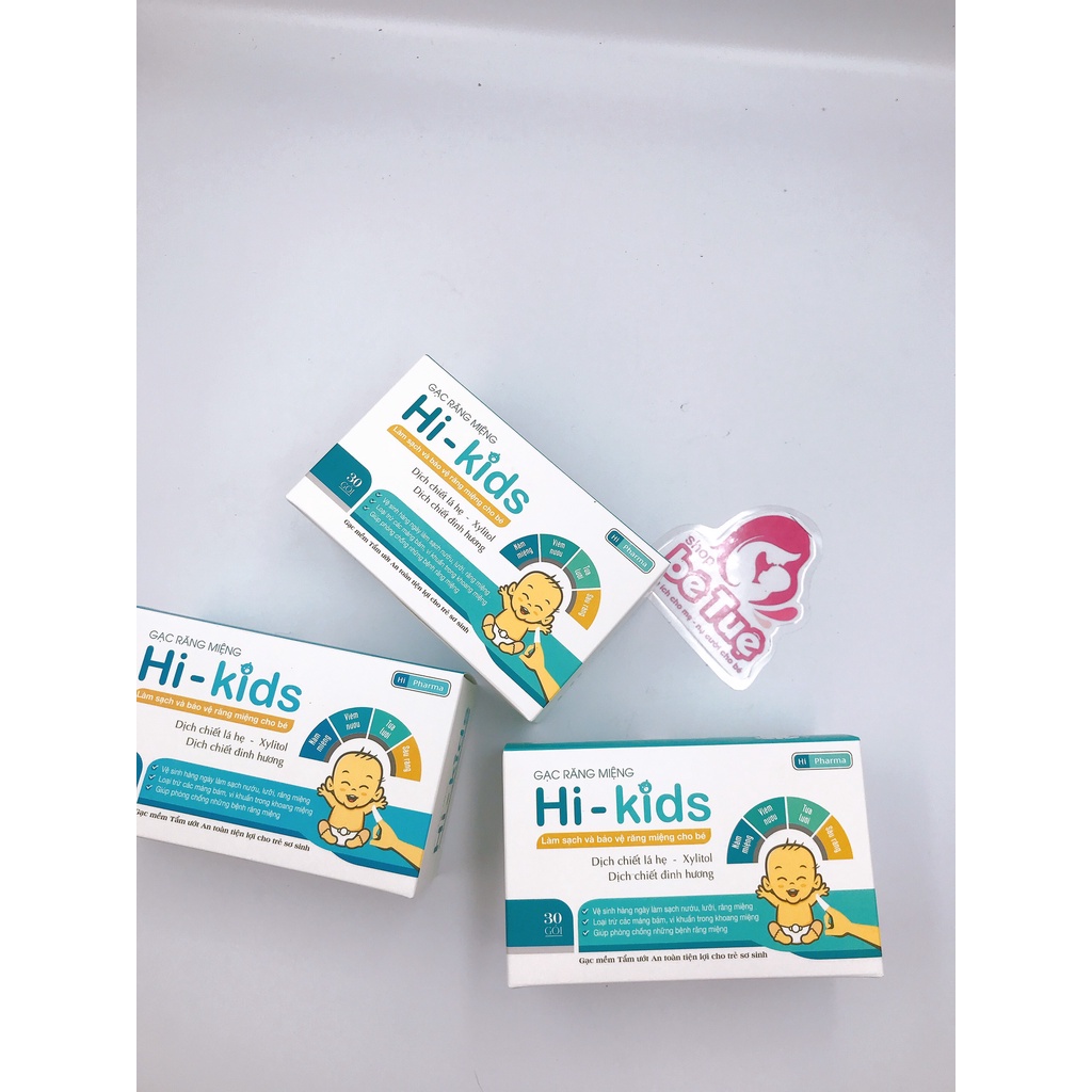 Gạc răng miệng Hi kids Icci (h/30g)