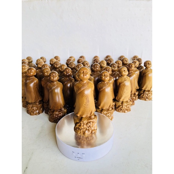 Tuỳ duyên gỗ bách xanh cao 15cm