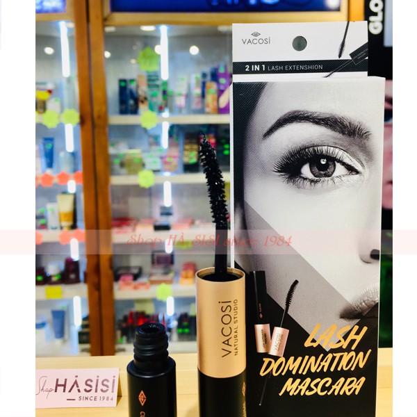 Mascara Dài Và Cong Mi VACOSI NATURAL LASH DOMINATION 10g