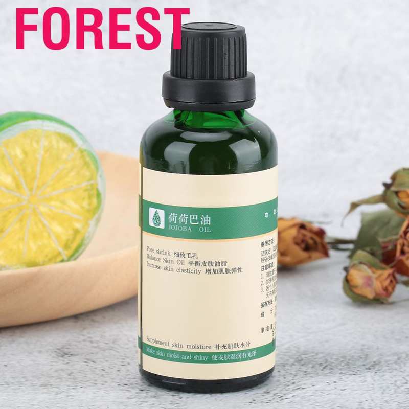 (hàng Mới Về) Tinh Dầu Jojoba 50ml Mát Xa Làm Sạch Cơ Thể Chuyên Nghiệp