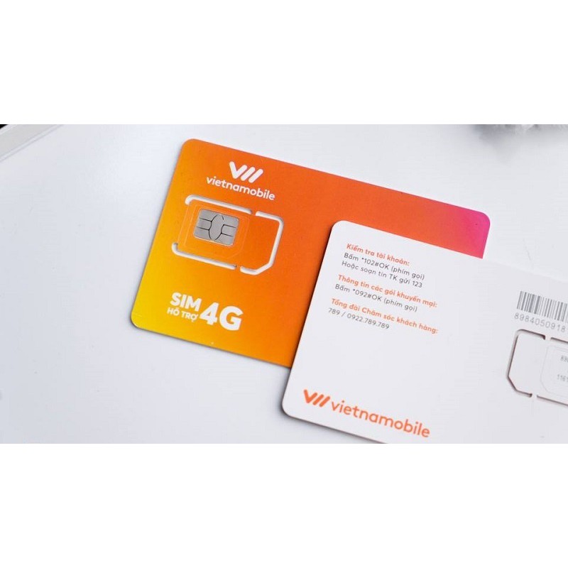 Sim 4G VNMB , sim 4G vietnamobile gói siêu data miễn phí tháng đầu