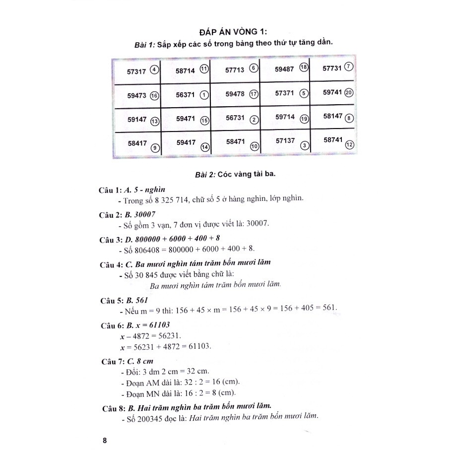 Sách Hướng dẫn giải Violympic Toán 4