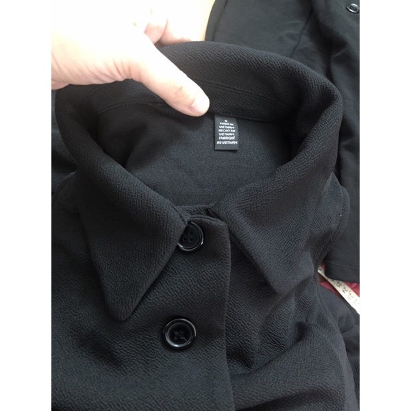 Đầm sơ mi sát nách form âu  dài qua gối có bigsize eo tới 90  vnxk