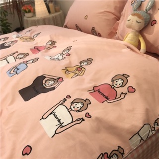 Bộ chăn ga gối cotton 100%
